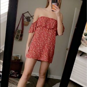 Urban outfitters strapless dress